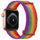 Apple Watch Szivárvány Tépőzáras szövetszíj