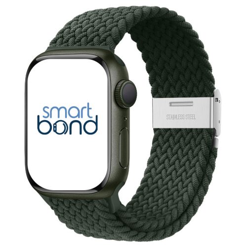 Apple Watch Sötétzöld Fonott szíj